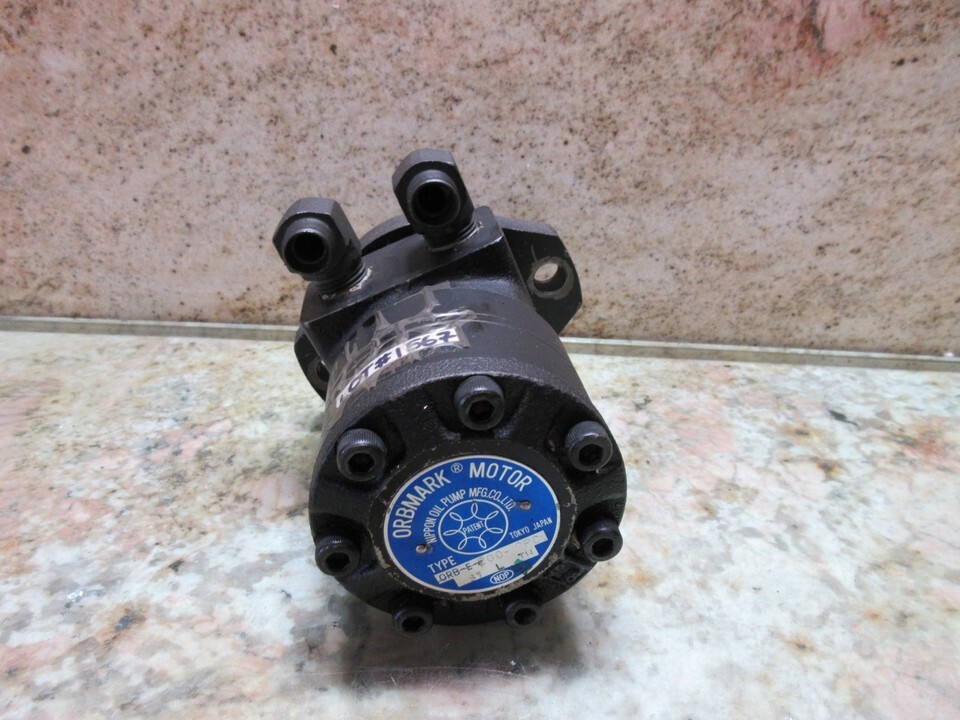 NIPPON OIL PUMP ORBMARK MOTOR ORB-E-200-2PC 81 L TH BLUE COLOR - $58.18