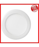 Ultra-Thin 6 Inch Dimmable LED Downlight - Matte White Finish for Modern... - $39.93 CAD