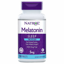 Natrol Melatonin Time Release 5 mg., 250 Tablets - £15.76 GBP