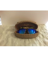 Maui Jim Wiki Wiki Polarized Silver Aviator Sunglasses Blue Lenses Sungl... - $5,330.11 MXN