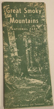 Vintage Great Smoky Mountains Brochure Tennessee QBR4 - $15.83
