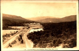 Crawford House Elephant Head New Hampshire-Real Picture Postcard- bk44 - £2.37 GBP