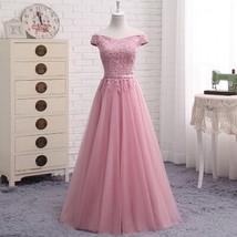 WYHS-90D#Off  Gauzy pink  up bridesmaid dresses new spring summer 2022 short Mid - £105.06 GBP