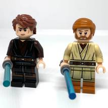 Anakin Skywalker Obi-Wan Kenobi Star Wars Revenge of the Sith 2pcs Minif... - £5.10 GBP