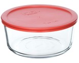 Pyrex 7 Cup Storage Capacity Plus Round Dish with Plastic Cover Sold in ... - £46.38 GBP