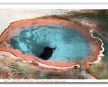 Morning Glory Pool Haynes 13070 Yellowstone National Park UNP WB Postcar... - $3.91