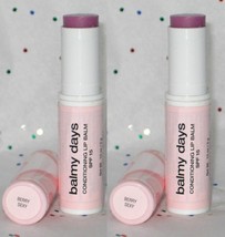 Victoria&#39;s Secret Balmy Days Conditioning Lip Balm SPF 15 in Berry Sexy - x 2 - £15.71 GBP