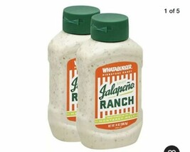 Two X2 Whataburger  JALAPEÑO RANCH H-E-B Stores Texas - Monterey Melt - £23.63 GBP