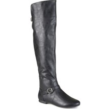 Journee Collection Women&#39;s Loft Boots Black Size 6.5M B4HP - £24.08 GBP