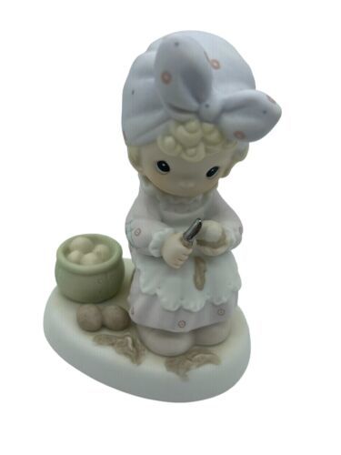 Precious Moments Figurine “Always Take Time To Pray” PM95 Religion Porcelain - $14.00