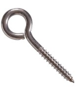 Hardware Essentials 321172 Lag Thread Eye Bolt Stainless Steel 5/16&quot; x 4&quot; - $12.82