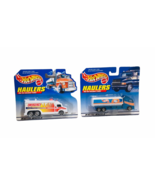 1998 Hot Wheels Long Haulers (Emergency Metro &amp; Leading The Way ) • MATT... - $47.45