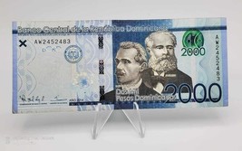 Dominican Republic Banknote   2000 Pesos 2014  P-194  ~ Circulated still... - £31.14 GBP