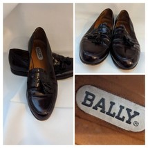 Bally Of Switzerland Men&#39;s Brown Leather Loafer Dress Shoes Tassel 11.5 D - £31.45 GBP