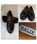 Bally Of Switzerland Men&#39;s Brown Leather Loafer Dress Shoes Tassel 11.5 D - £31.11 GBP