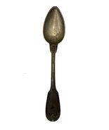 Christofle Chinon Silverplate Serving Spoon 8.5” Monogram “H A” 59 Plating - $632.38 MXN