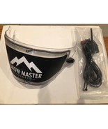 Snow Master TX45 heated electric snowmobile helmet Shield w/Cord - £55.03 GBP