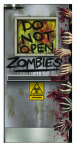Beistle Zombies Lab Door Cover, 30&quot; by 5&#39;, Multicolor - £54.58 GBP