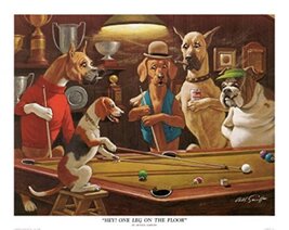 artworkforless.com Hey! One Leg on the Floor by Arthur Sarnoff - 16 x 20... - $6.90