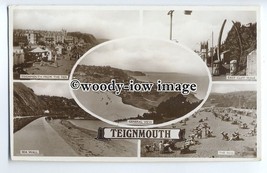 tp9086 - Devon - Multiview x 5 of Various Beach Views, at Teignmouth  - postcard - £1.99 GBP