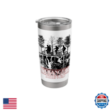 Stranger Things The Upside Down Logo Stainless Steel Insulated Tumbler - $46.28