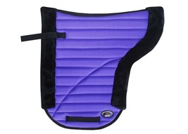 Horse English Western SADDLE PAD Contour Jumping All Purpose PURPLE 12227PR - $28.70