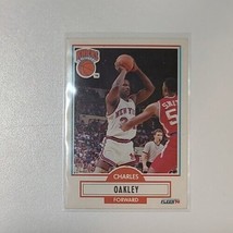 1990-91 Fleer New York Knicks Basketball Card #128 Charles Oakley - £1.60 GBP