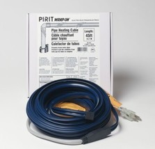 Pirit Wrap-On Pipe Heating Cable - 45-Feet 120v Built-in Thermostat Low ... - £49.43 GBP