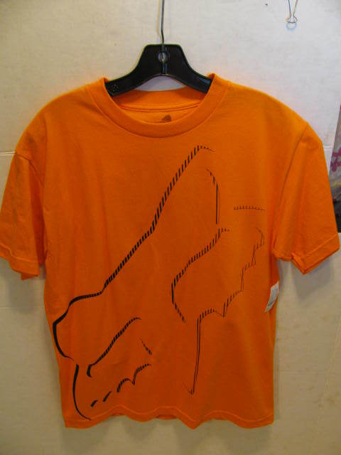 FOX MEN'S GUYS ORANGE FOX FACE SILHOUETTE FOX T TEE SHIRT NEW $29 - $17.99