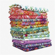 WhimsyWonders Fabric Frenzy: Tula Pink&#39;s Tiny Beasts Fat Qu - £114.67 GBP