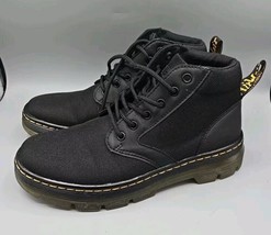 NEW Dr. Martens Bonny Black Lace Up Boots Mens 8 Womens 9 Doc Shoes - $66.76