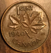 1940 Canada Small Cent Penny Coin - £1.01 GBP
