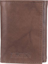 Kenneth Cole Men&#39;s Wallet-RFID Leather Slim Trifold With Id Window Card Slots - £34.45 GBP