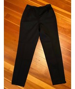 Womens Vintage Classiques Entier 100% Wool Black Dress Pants Size 8 - £14.94 GBP