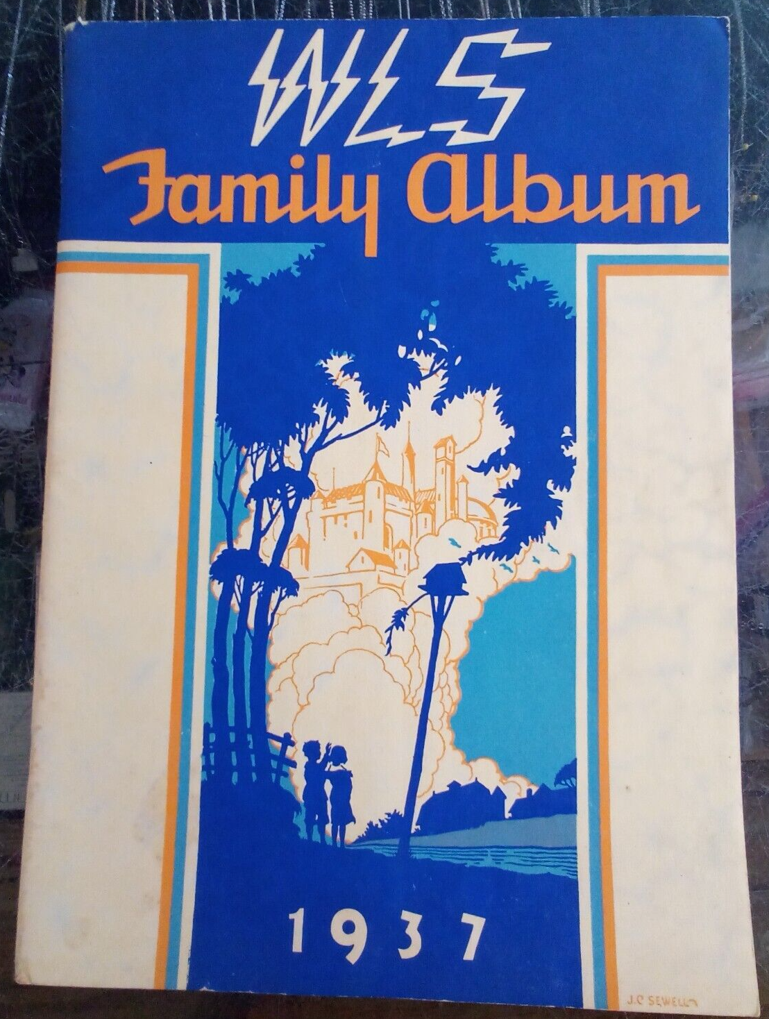 WLS Radio Family Album Magazine 1937 Chicago The Prairie Farmer Publishing - $5.94