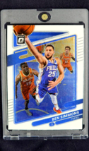 2021 Panini Donruss Optic #84 Ben Simmons 76ers *Trae Young in Backgground* - £1.33 GBP