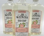 3 J.R. Watkins Grapefruit Dish Soap 24 Ounce Free from DyesRare Bs273 - $93.49