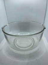 Sunbeam Mixmaster 2360 Replacement Part, Small Mixing Bowl Clear Glass 6 5/8” - £11.93 GBP