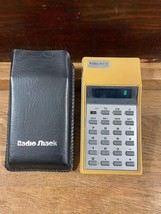 Radio Shack EC-243 Calculator Green Display With Case Late 70s Tested Wo... - $9.73