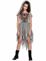 VIP 2 Piece Ghost Bride  Costume Girls Size L 10-12 New (Halloween/Dress Up) - £11.73 GBP