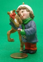 Hallmark Christmas Ornament Sweet Talk Boy with Pony 1991   ZKK - £4.77 GBP