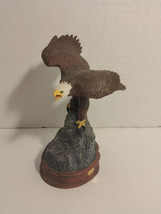 Figure Bird The Bald Eagle Yellow Stone National Park 5.75&quot; Statue Figurine TFM - £11.99 GBP