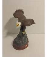 Figure Bird The Bald Eagle Yellow Stone National Park 5.75&quot; Statue Figur... - £11.78 GBP