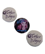 3 Vintage 1980&#39;s Taylor Dayne MGM Grand 3&quot; Pinback Button Collectable - $25.21