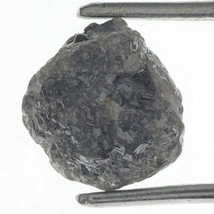 Raw Natural Loose  Grey 5.3 Carat 10.22x10.04x7.31MM Rough Diamond - $64.42