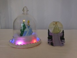 Disney&#39;s Cinderella by Gemmy, Musical Globe/Dome Lights and Sound + Snow Globe - £10.28 GBP