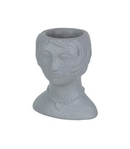 Mrc 53722 dk cement lady head pot dark 1a thumb200