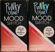 Two (2) Punky Colour Mood Switch ~ Red To Pink ~ Heat Activated Hair Color - $18.70