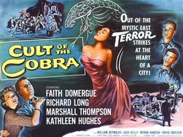 11246.Decoration Poster.Home Wall Room art.Cult of the Cobra.Snake retro movie - $16.20+
