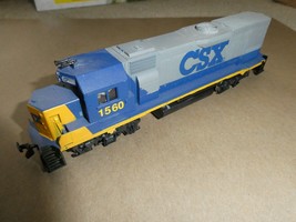 Custom Painted HO Scale Powered CSX 1560 Diesel Locomotive - $48.51